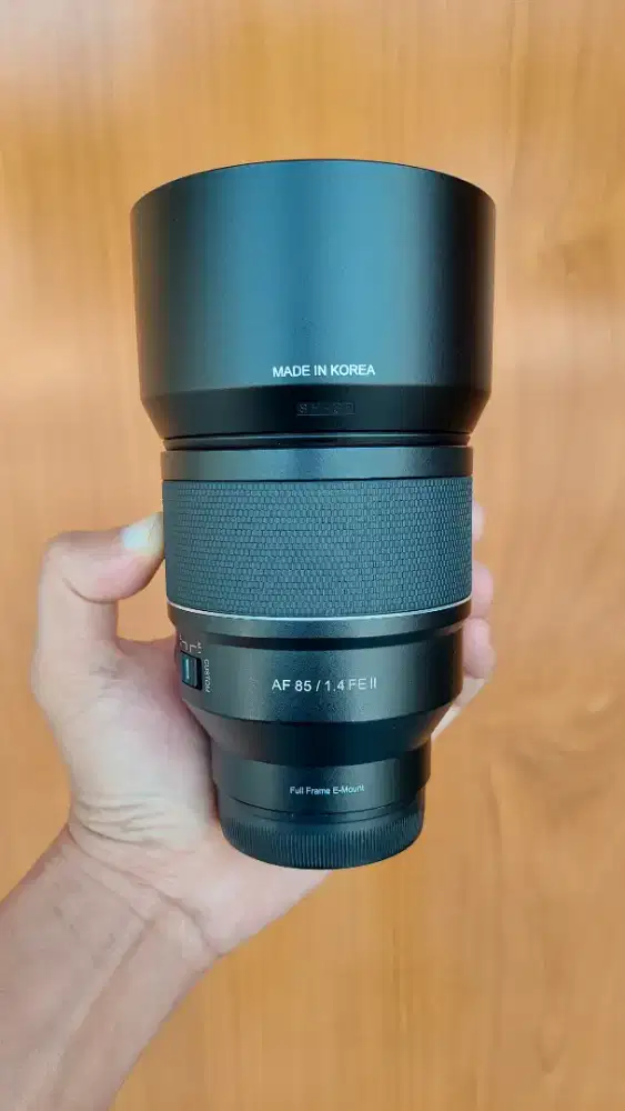 SAMYANG AF 85MM F1.4 FE II MULUS FULLSET