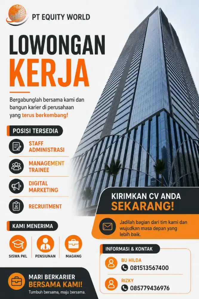 Dibutuhkan segera