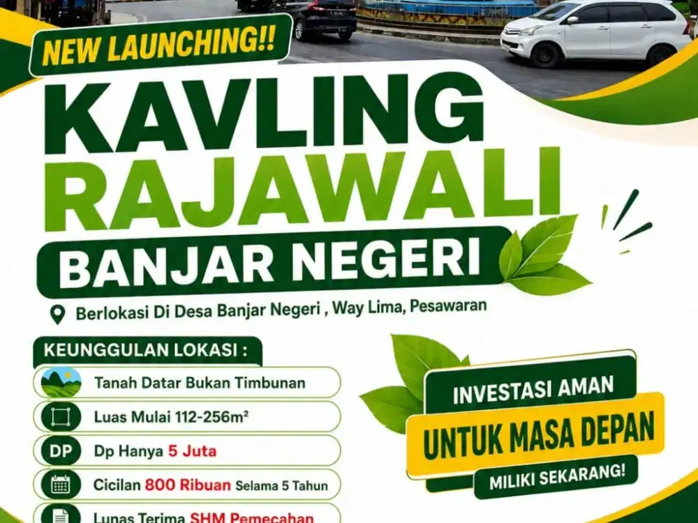Tanah kavling pesawaran
