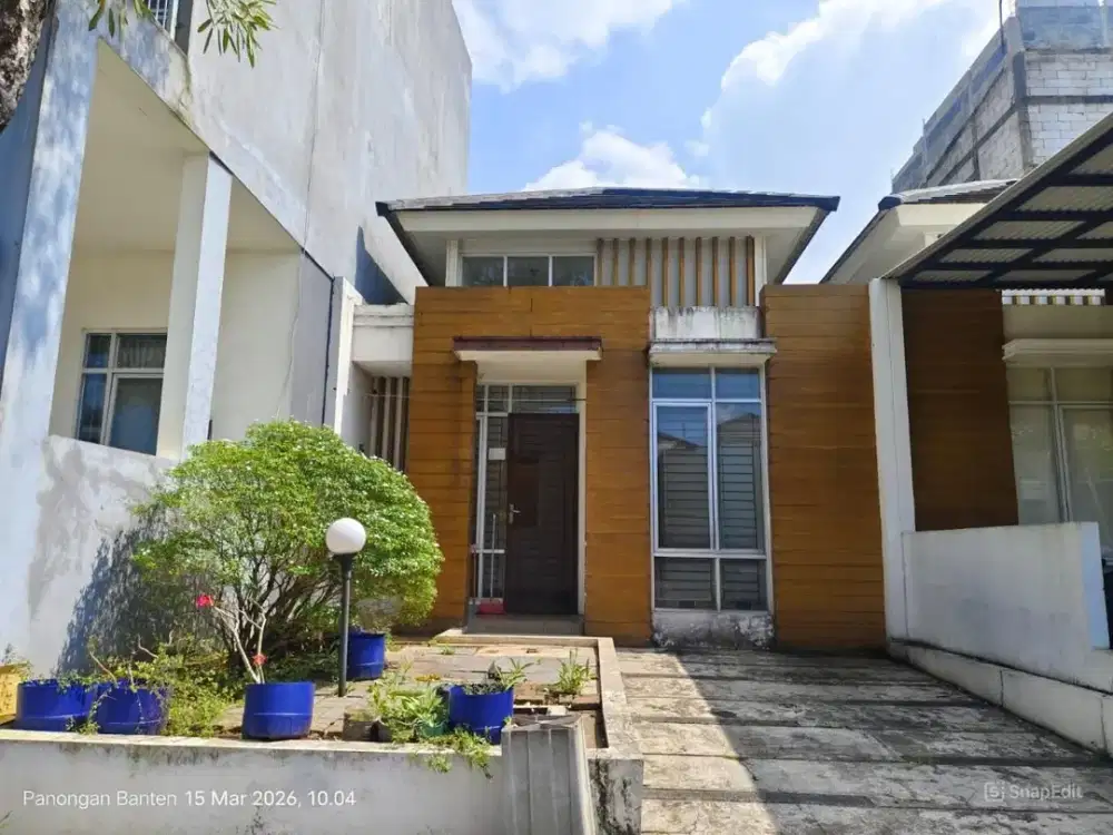 Rumah Cantik Siap Huni Harga Super Murah di Cluster Terbaik Citra Raya Tangerang