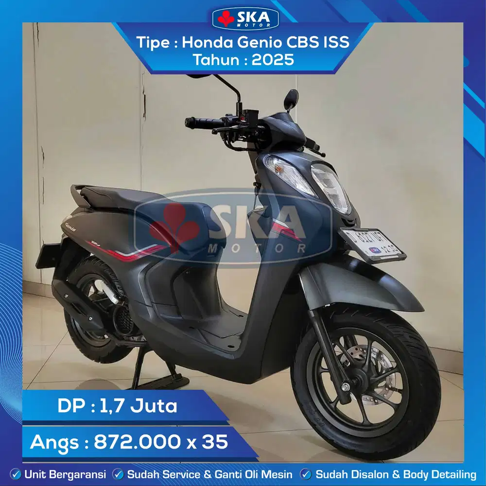 Honda Genio CBS ISS Tahun 2025