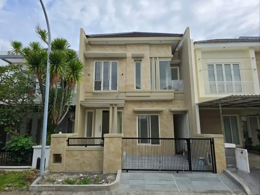 Rumah Pakuwon City  NEW GRESS MINIMALIS  STRATEGIS MODERN