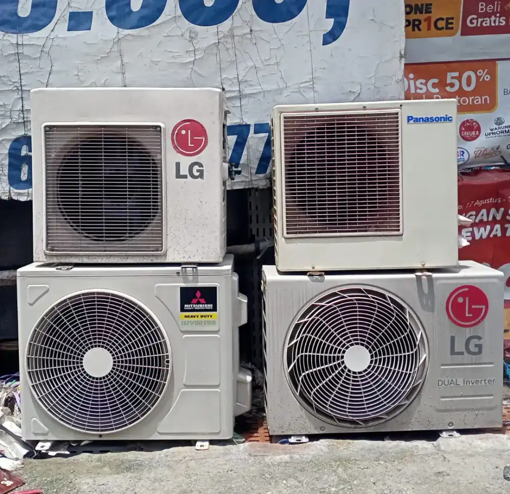 Jual beli AC bekas dan AC rusak
