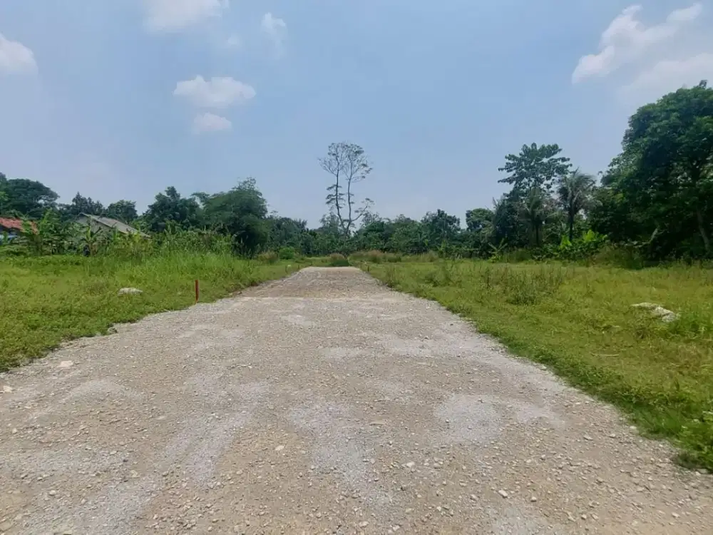 Tanah Kavling Murah Cisauk, Dekat Stasiun Jatake-BSD. Terima SHM