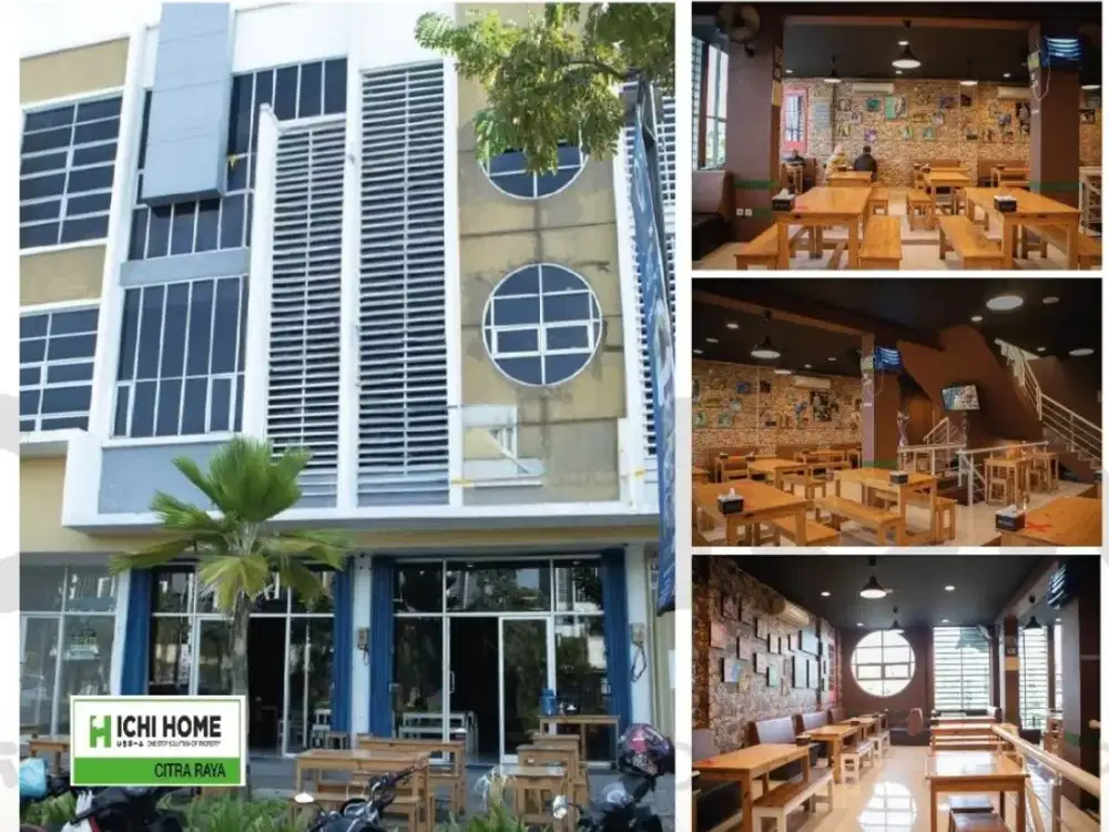 Ruko Terbaik 2 Gandeng Siap Operasional Lokasi Strategis di Citra Raya Tangerang