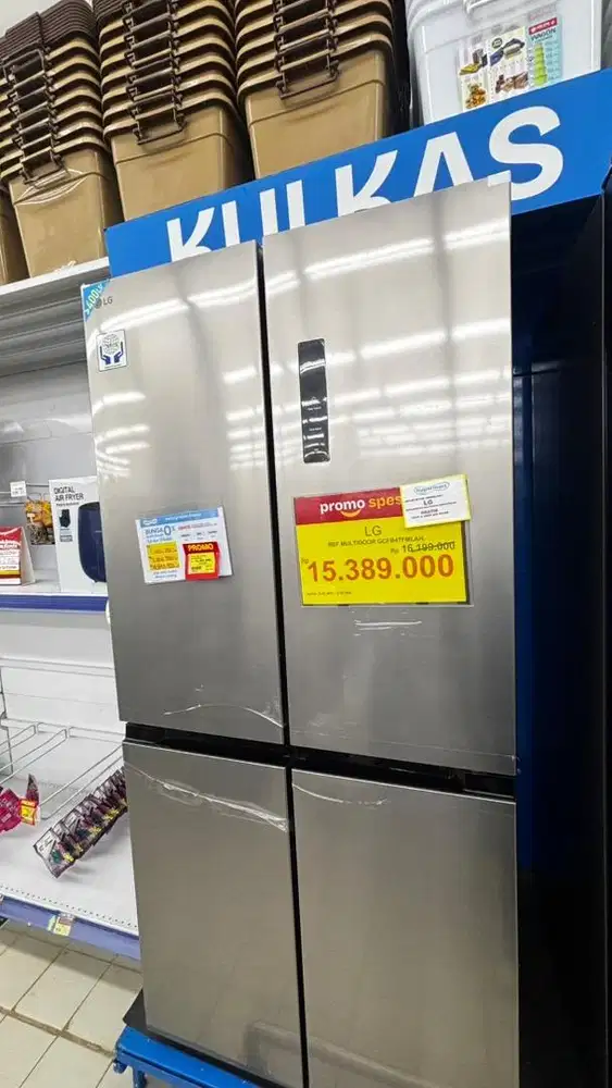 KREDIT KULKAS 4 PINTU , SYARAT HANYA KTP
