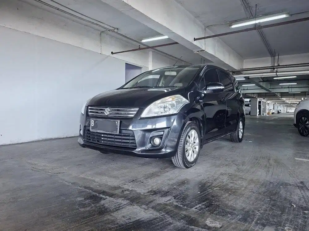 SUZUKI ERTIGA GX AT MATIC AUTOMATIC 2014 HITAM PAJAK PANJANG