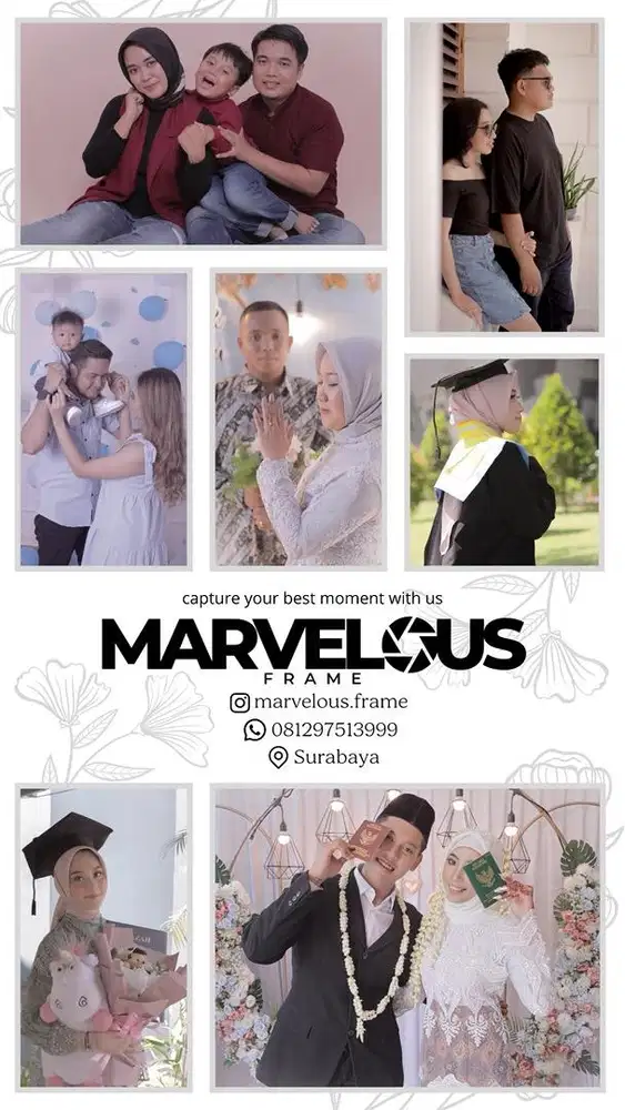 Jasa Foto Wisuda Dokumentasi Prewedding Akad dll