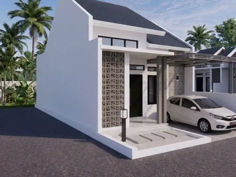 Rumah Minimalis 1 Lantai Tipe 36/60 Harga Rp150 Juta di Pasir Putih Sawangan