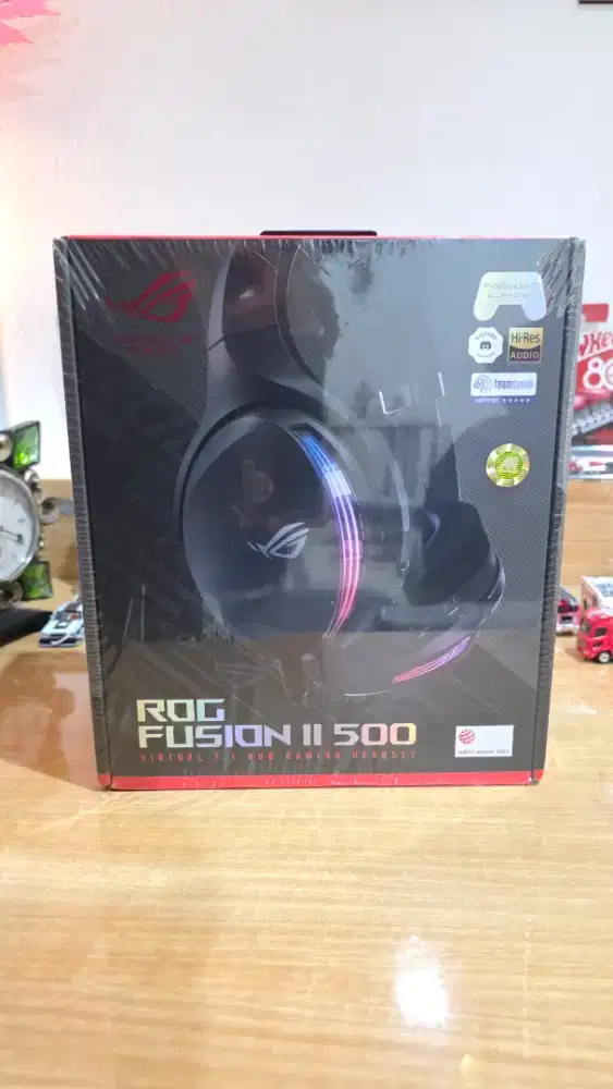 HEADSET GAMING ROG FUSION II 500