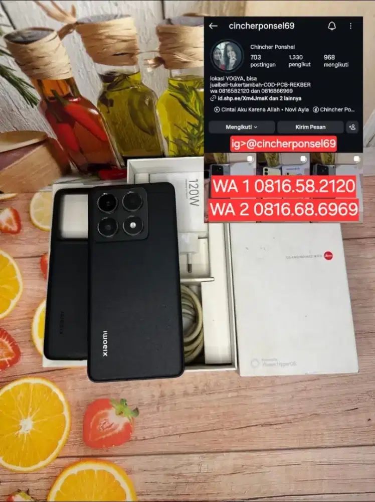 Jual hp likenew Xiaomi 14T pro 12/512 istimewa grns resmi PANJANG