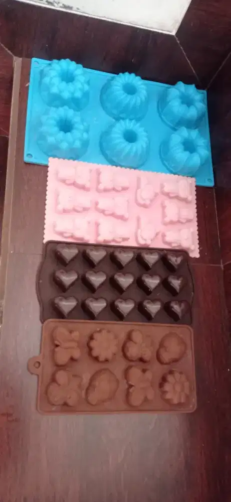 Cetakan pudding Dan coklat