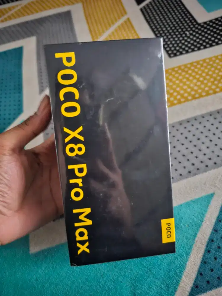 Poco x8 pro max ram 12/512gb batre 8500 mah garansi resmi segell