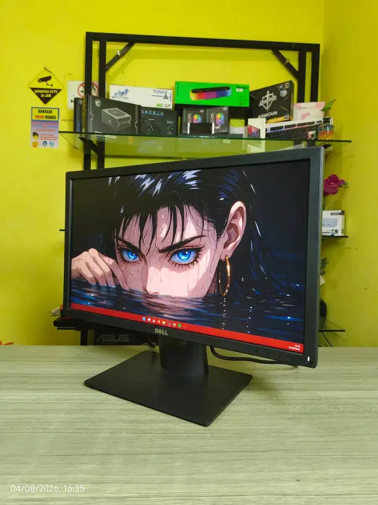 Monitor led wide 22 inch dell ips support HDMI