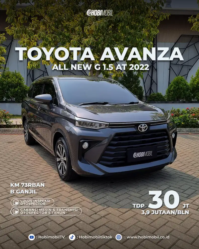All New Avanza G 1.5 AT Thn 2022