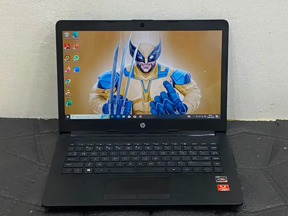 Laptop HP 14-cm0xxx prosesor AMD Ryzen 3 2200U RAM 4GB SSD 512GB