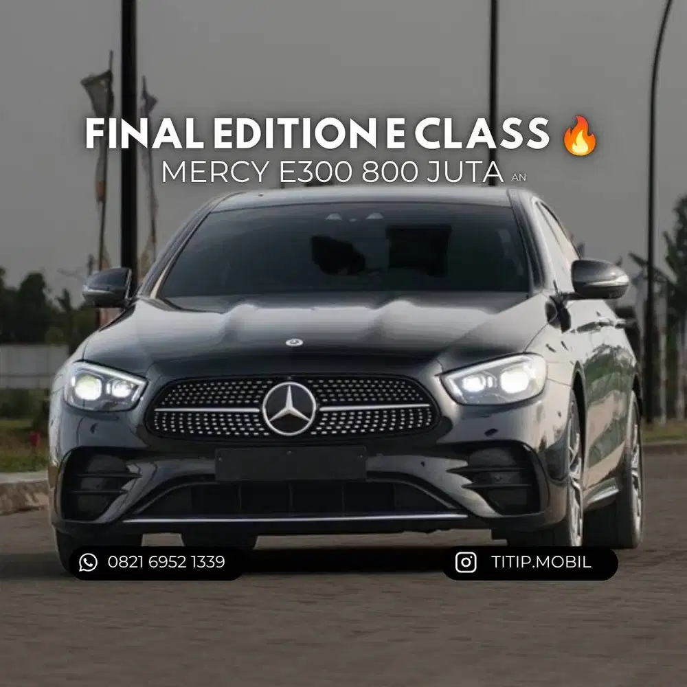 [TERMURAH] MERCEDES-BENZ E300 AMG LINE FACELIFT 2022
