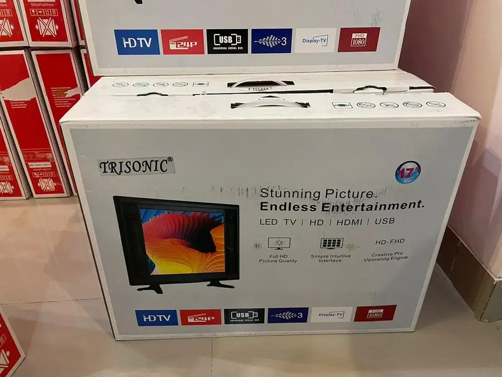 STOK MELIMPAH TV LED  19 / 17 BARU Garansi Eceran & Grosir