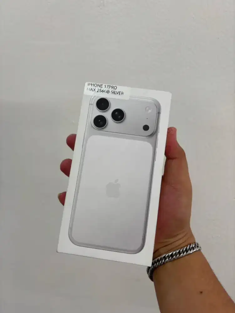iPhone 17 Promax 256gb Silver New iBox