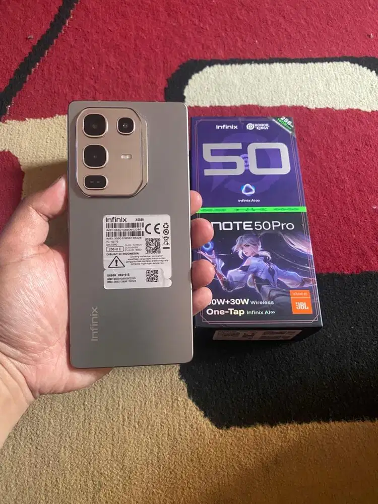 BISMILLAH INFINIX NOTE 50 PRO RAM 8/256 FULSET MULUS