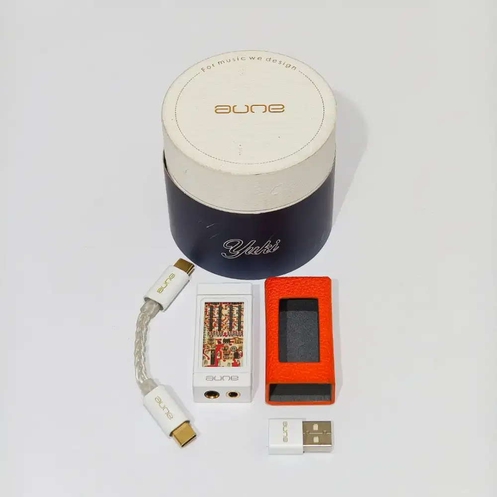 Aune Yuki - Portable USB DAC Dongle with Headphone Amplifier Amp HiRes