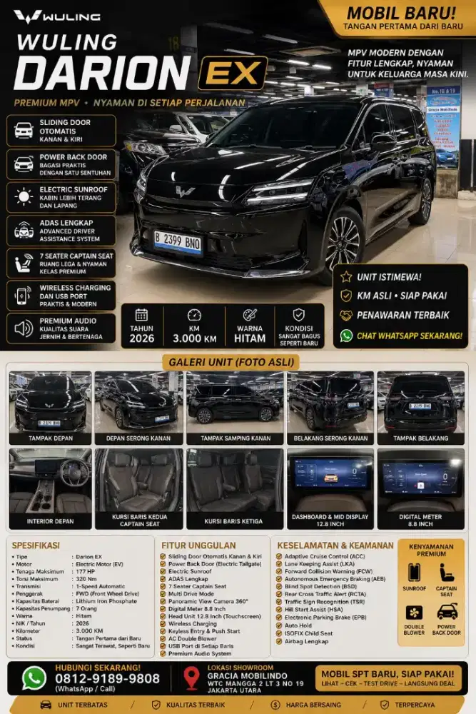 WULING DARION EV EX 2026
