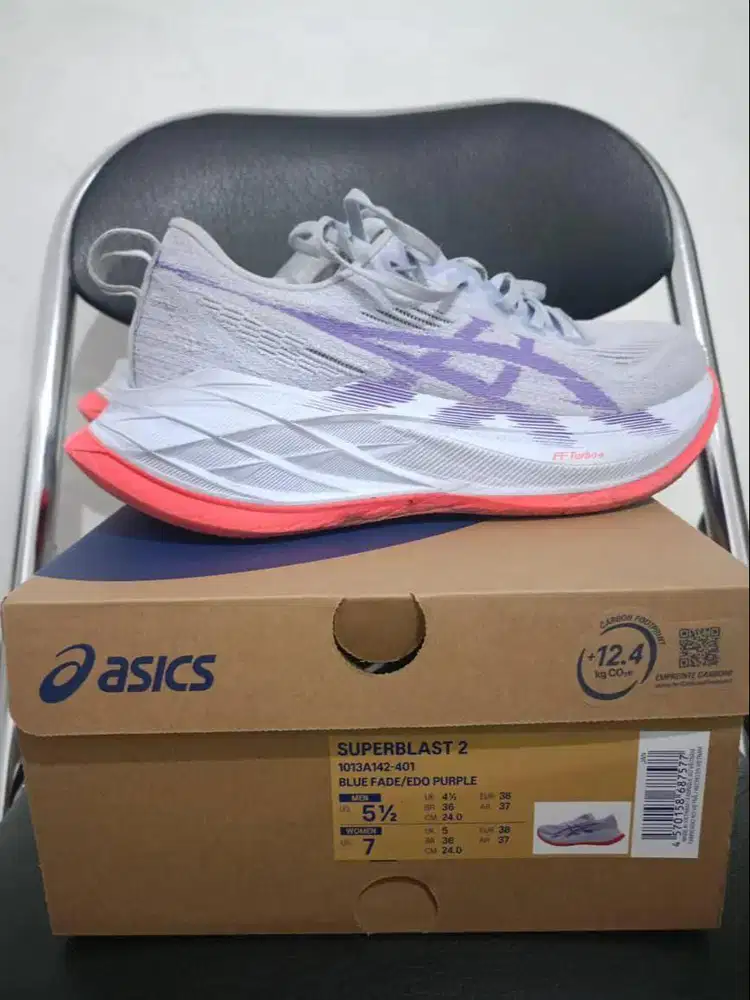 Asics Superblast 2 Blue Fade Edo Purple