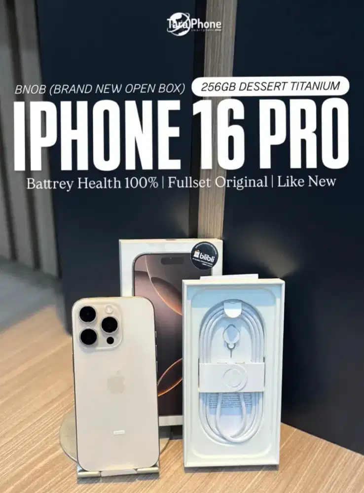 iphone 16 Pro 256GB Taraphone Sidoarjo
