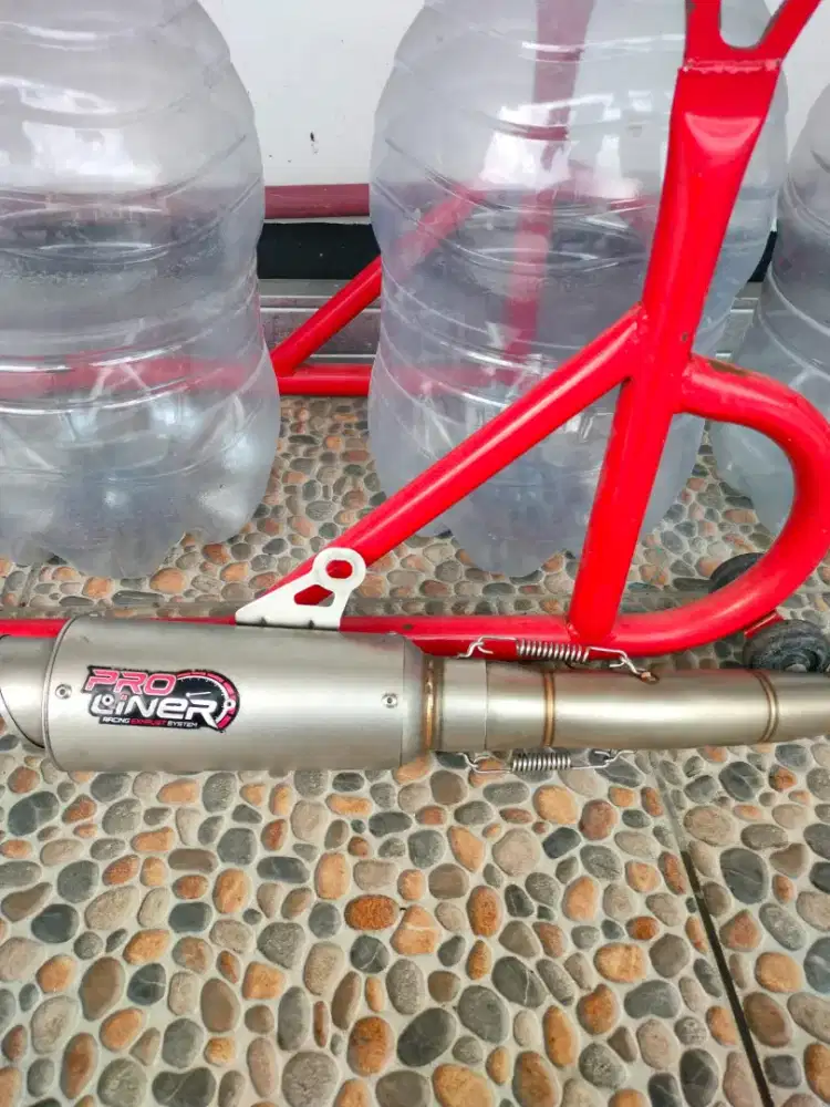 KNALPOT PRO LINER ORIGINAL FULL SISTEM UNTUK R15 V3