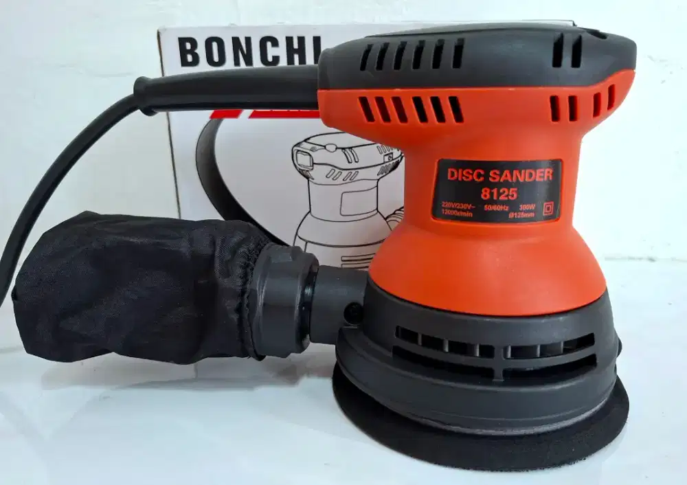 Baru orbital sander mesin amplas dan poles dengan penyedot