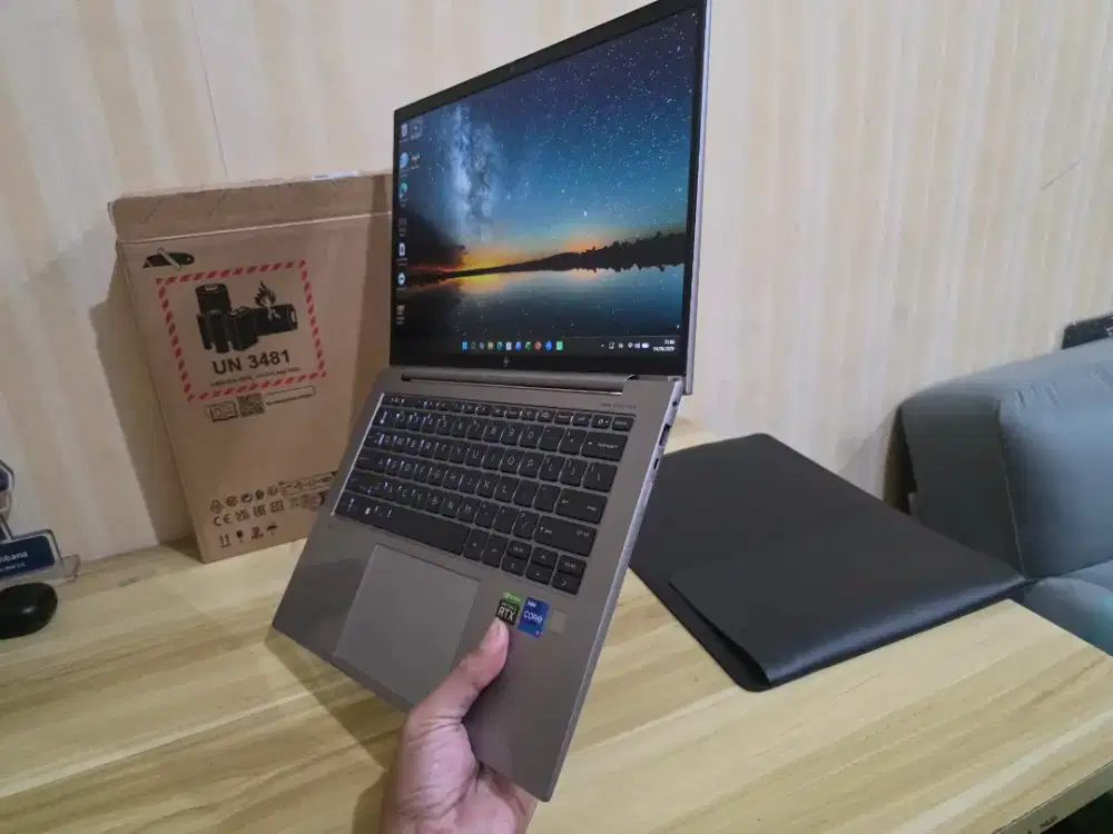 Laptop Hp Zbook Firefly i7 ram 32gb Nvidia RTX like razer msi asus rog