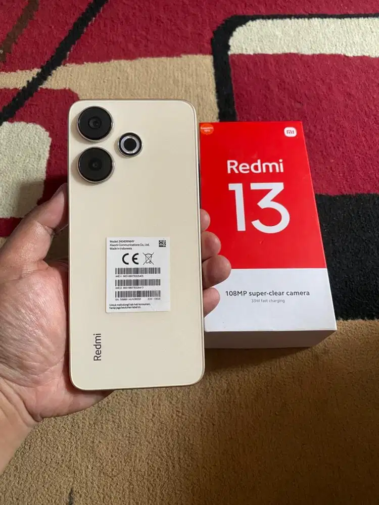 BISMILLAH REDMI 13 RAM 8/128 FULSET MULUS