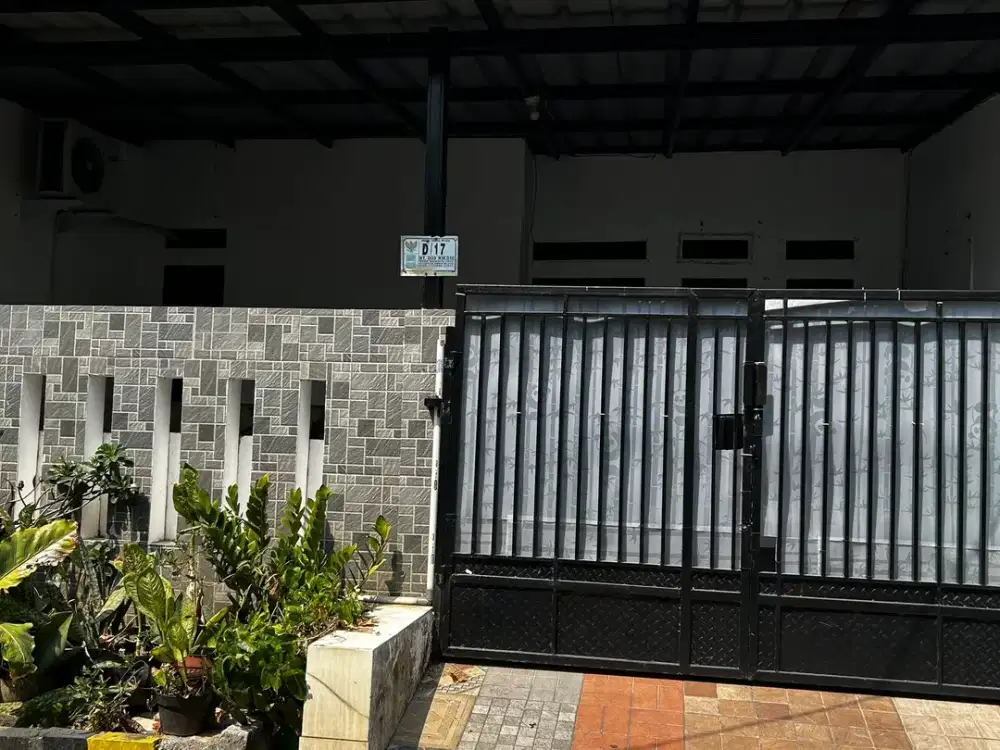 Rumah Hadap Utara 15 Menit ke Stasiun Tambun SHM Dibantu KPR J-51507
