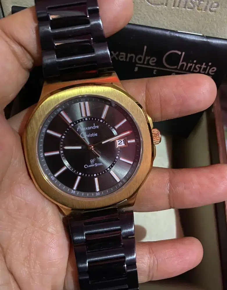 dijual jam alexandre christie buat cowok