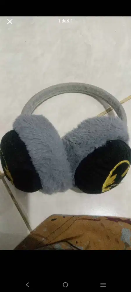 Edisi tidak pakai lagi .dijual cepat earmuff kondisi seperti yang diga