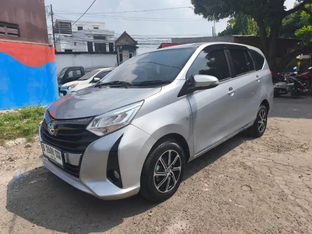 TDP 9 JUTA Toyota Calya G AT 2022 Silver