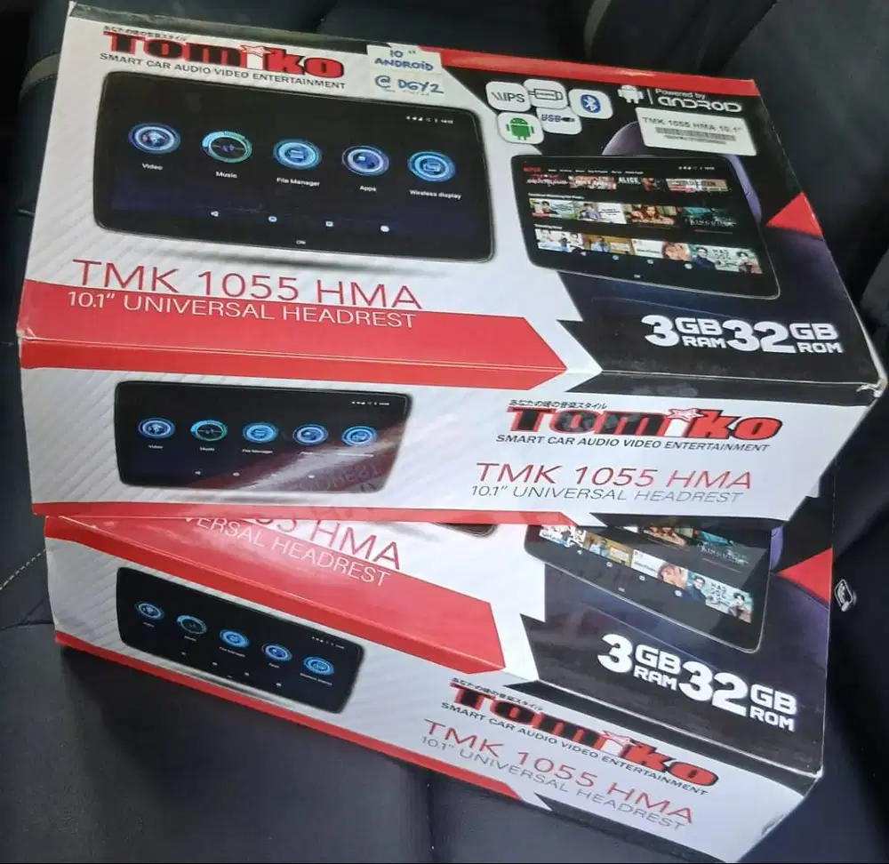 Headrest Monitor Android Tomiko TMK 1055 HMA 10.1