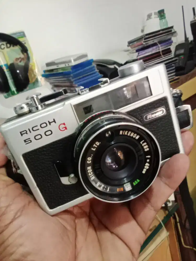 Vintage camera analog RICOH japan
