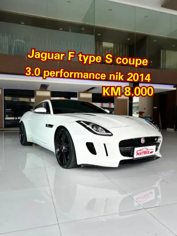 Jaguar F type S coupe 3.0 performance 2015 nik 2014 AT Matic