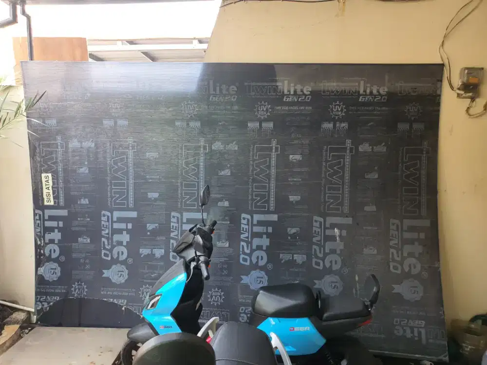 Polycarbonate Twin Light kanopi baru