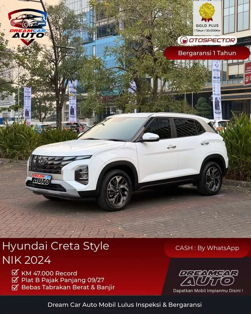 [KM47RB] Hyundai Creta Style NIK 2023