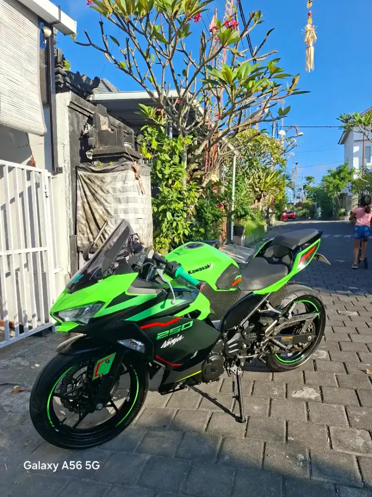 Ninja EX 250 W, ODO 19,000km, full modif