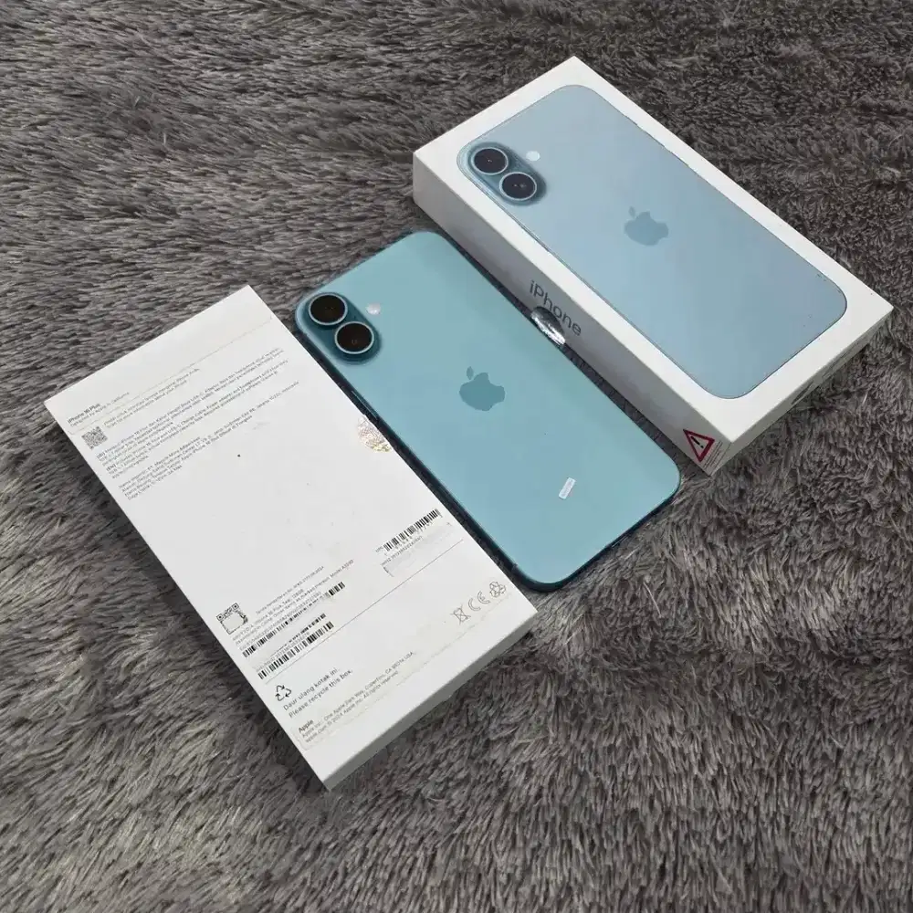 Iohone 16 Plus 128Gb warna Tael mulus istimewa