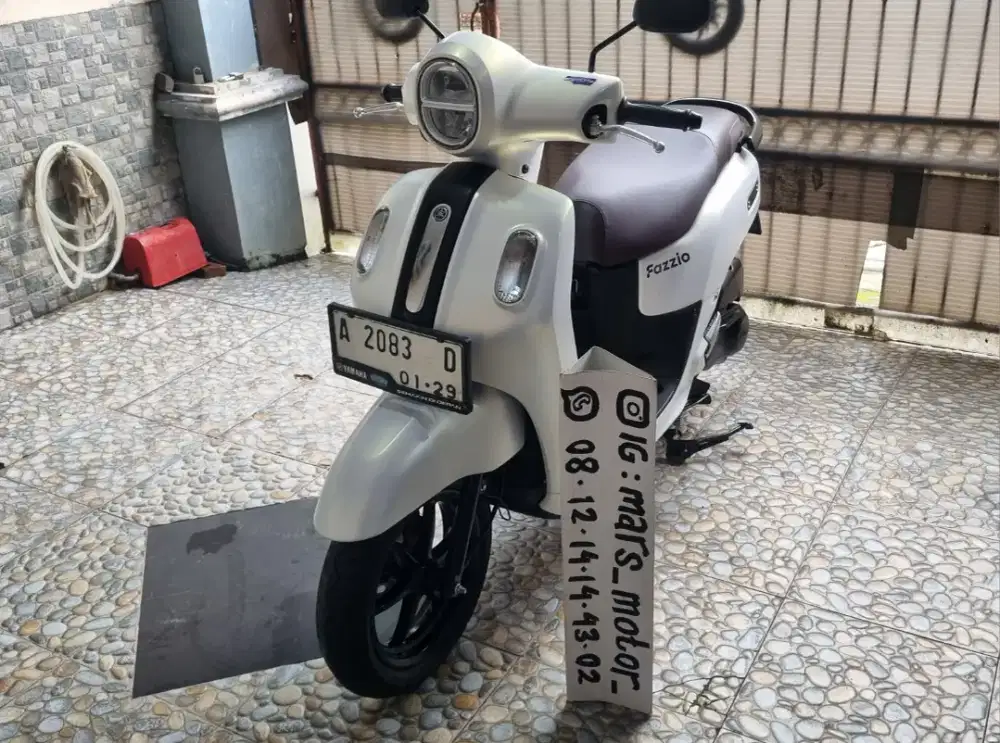 ( KEYLESS , LUX TIPE TERTINGGI ) Yamaha Fazzio lux 2024 hybrid fazio