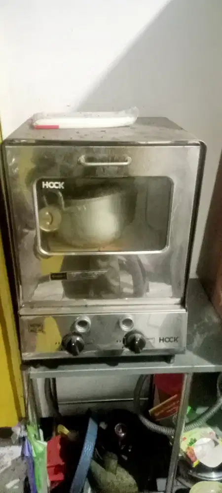 Hocker panggangan Nyala Normal pakai di warung