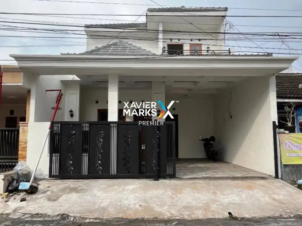 Dijual Rumah Modern 2 Lantai Dekat SMK Telkom di Sawojajar Malang