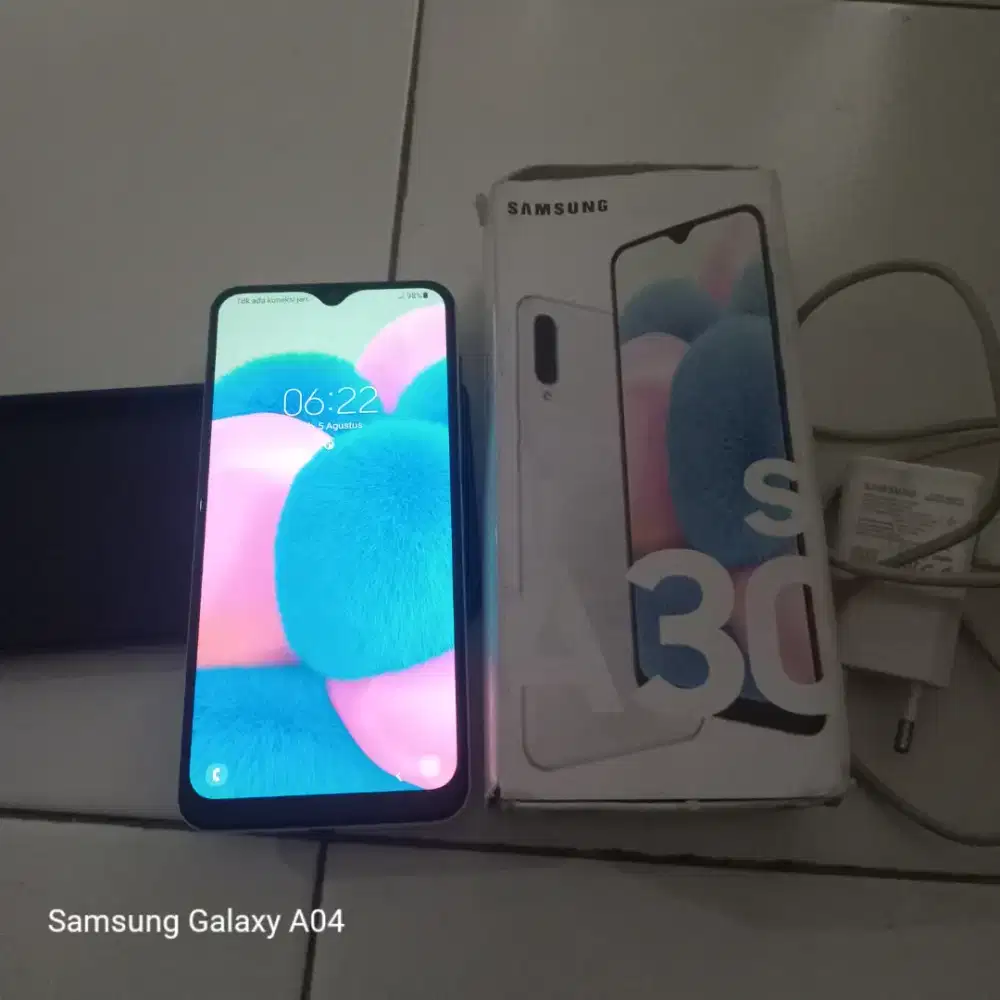 DI JUAL SAMSUNG A30S RAM 4/64 GB FULLSET DN MULUS 99%SISANYA PEMAKAIAN
