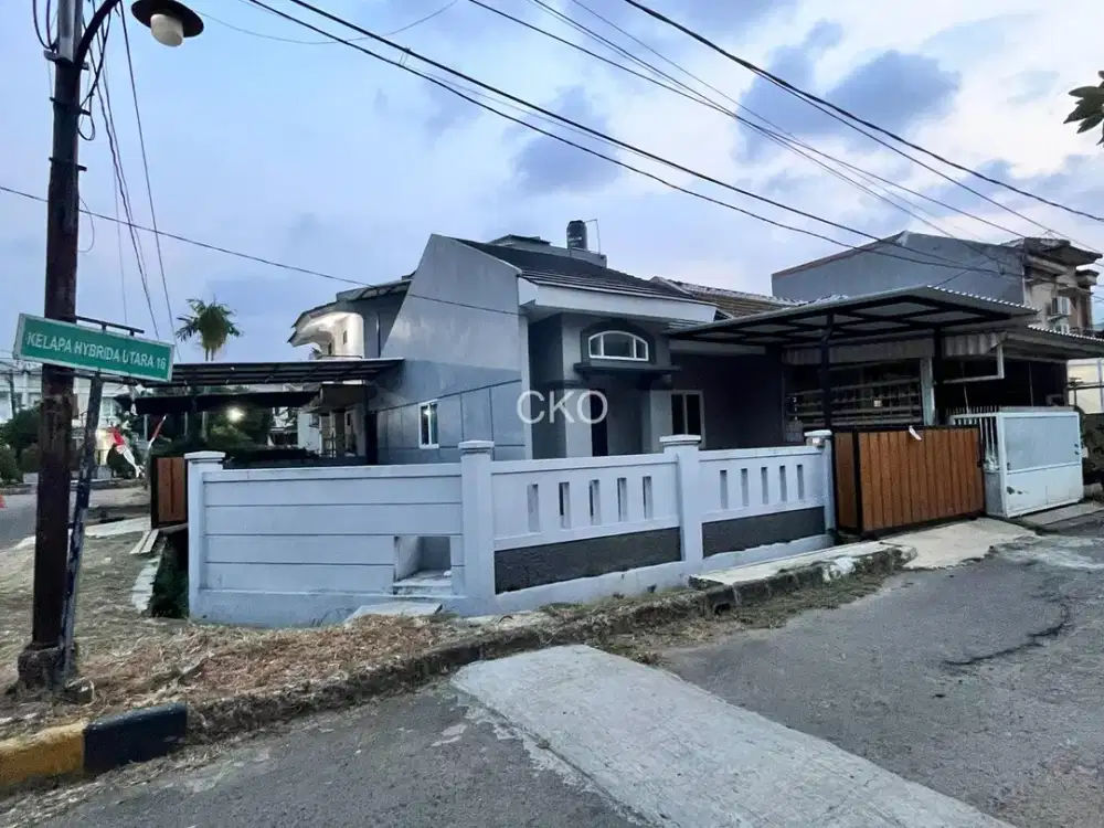 Rumah Hook SHM Full Renov Sektor 6 Gading Serpong
