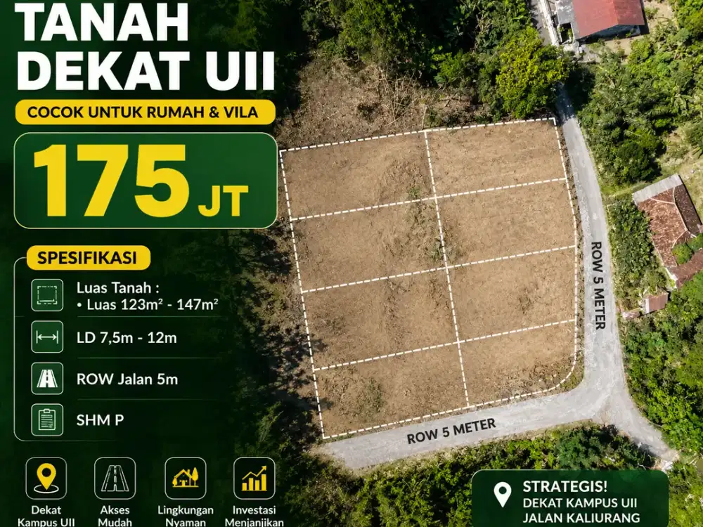 Promo Agustus Tanah Murah 100 Jt-an Di Jogja