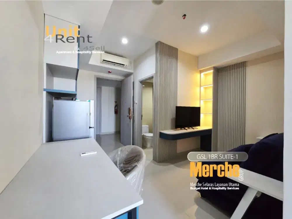 Disewakan Apartemen Grand Sungkono Lagoon Caspian Full Furnish dan Elektronik Surabaya